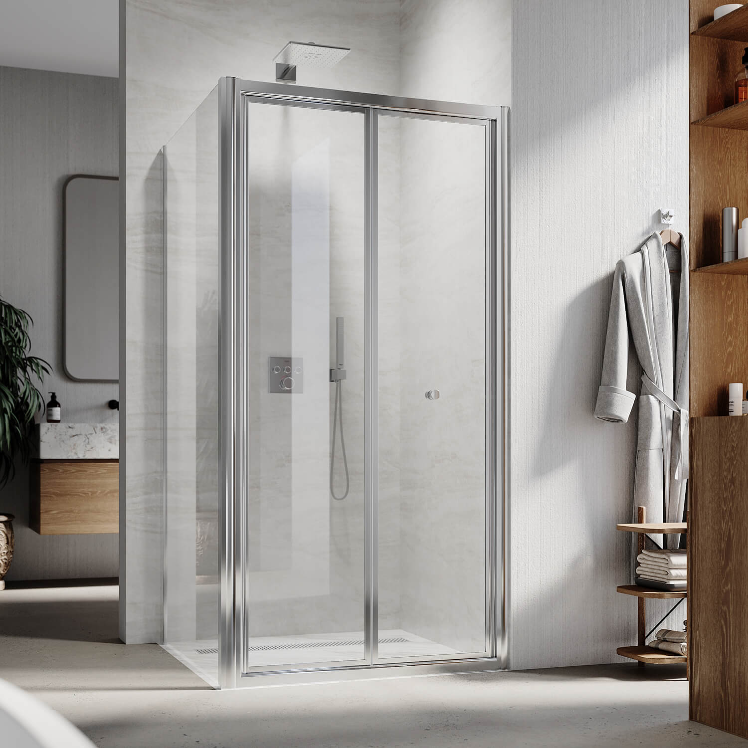 Fluted Glass vs. Clear Glass Shower Screens for Australian Bathrooms