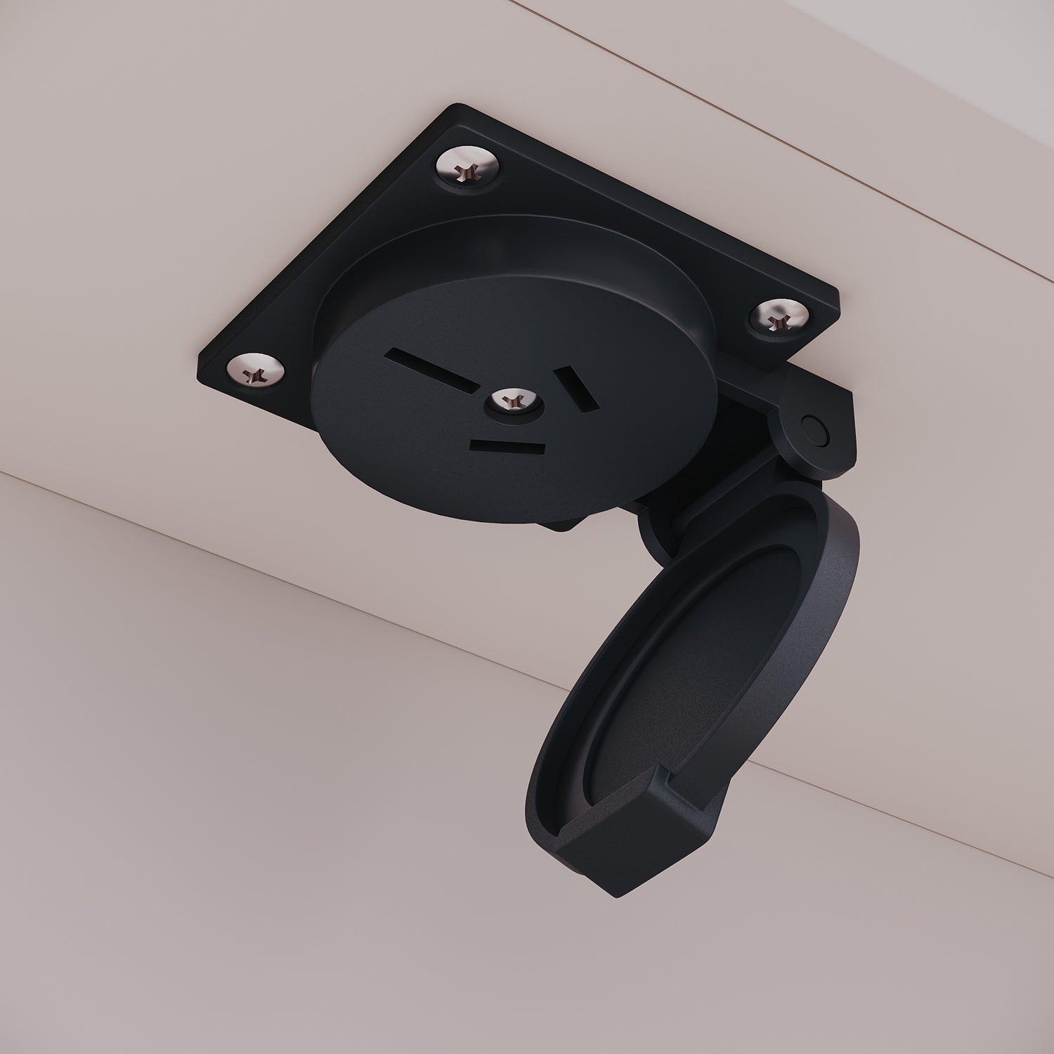 LED bathroom wall cabinet with tissue box, Urban Beige, 550x700x150mm