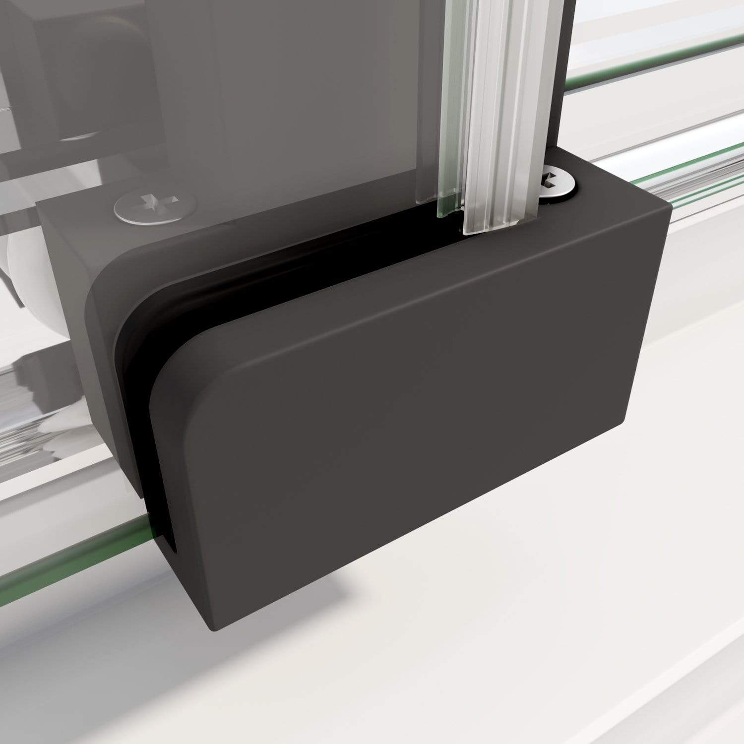 ELEGANT SHOWERS 3 Panel Sliding Door with Side panel Shower Enclosure Seal- Elegantshowers
