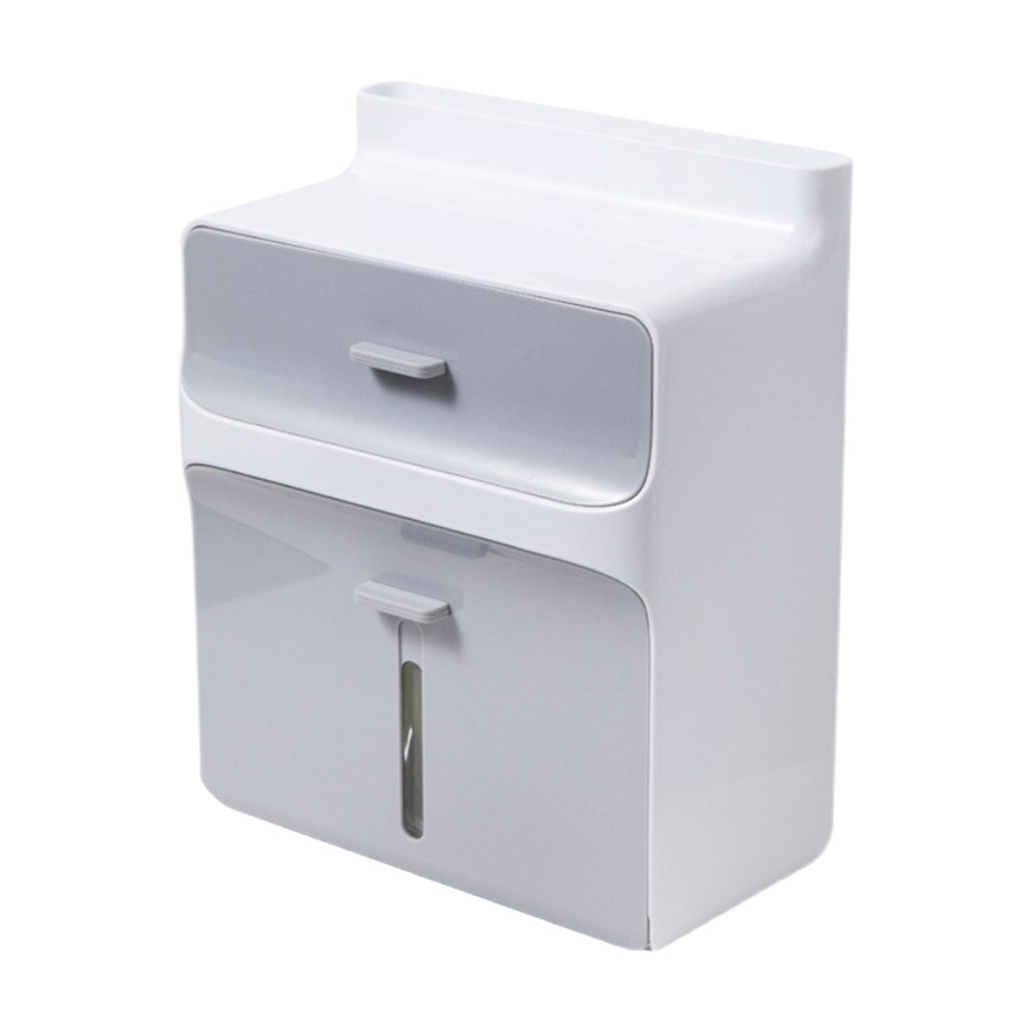 Tissue Box Holder Wall Cover Storage Container Waterproof High Capacity - Elegantshowers