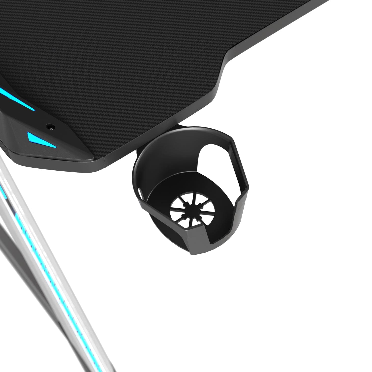 ELEGANT Gaming Desk LED Gaming Table PC Gamer Desk with RGB Light - Elegantshowers