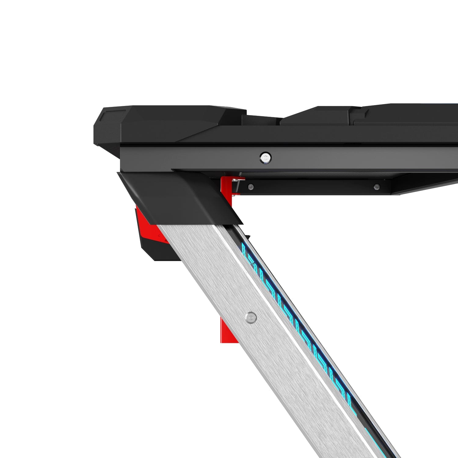 ELEGANT Gaming Desk LED Gaming Table PC Gamer Desk with RGB Light - Elegantshowers