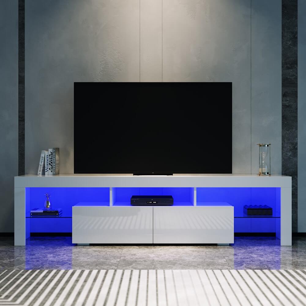 Led lights for wall units top