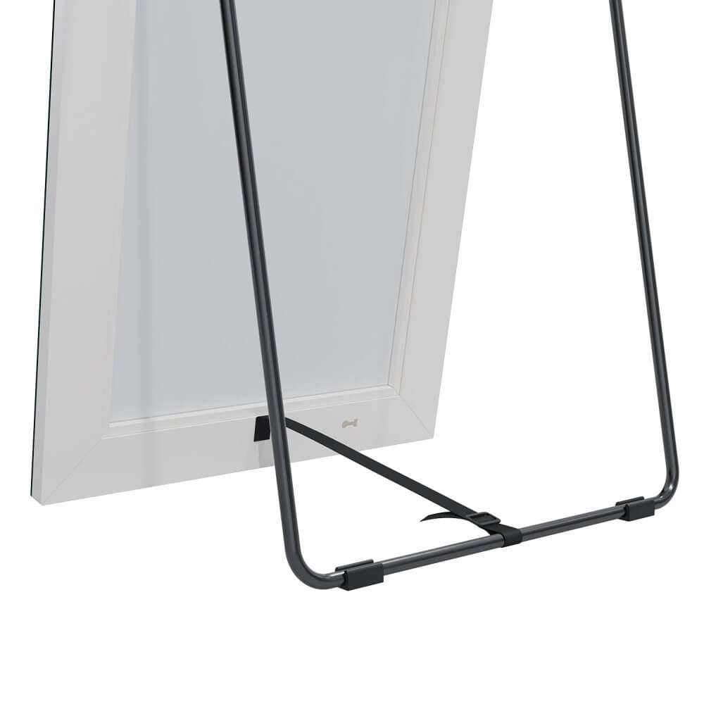 3 color led light full length dressing mirror with square corner detail5