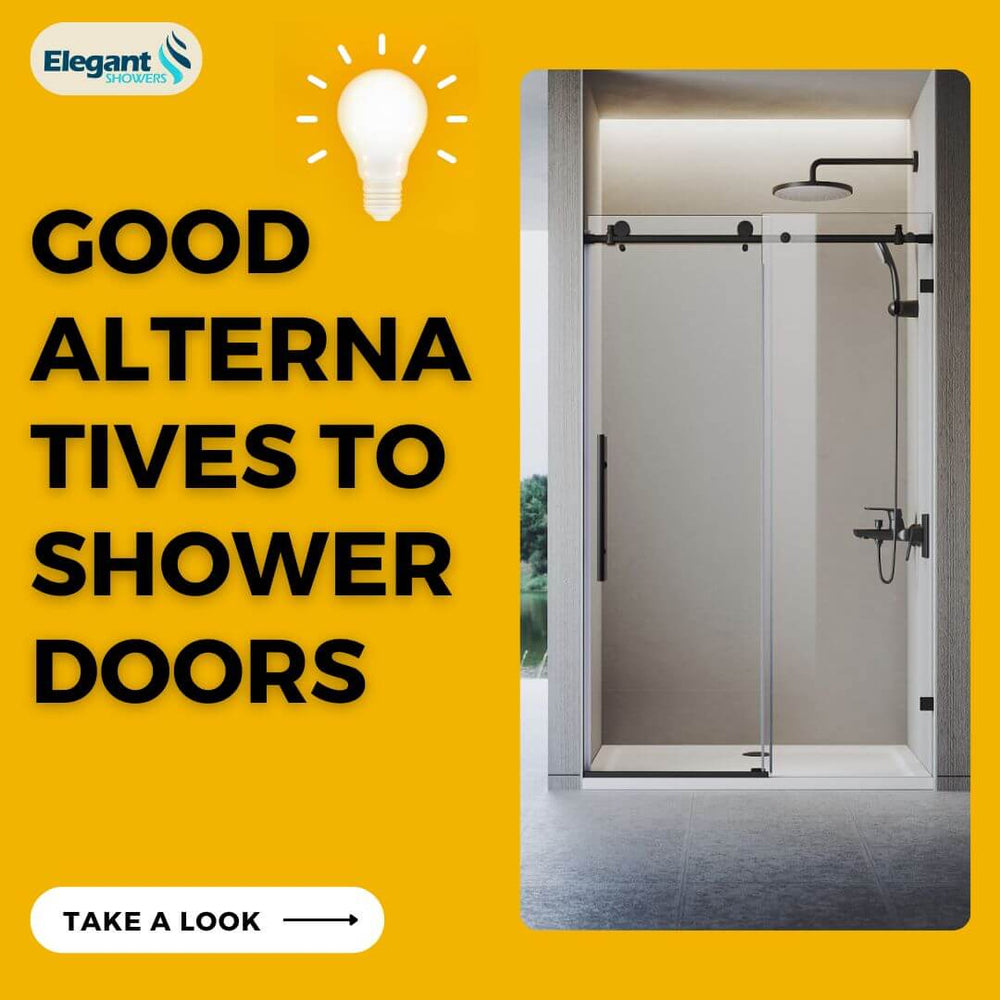 9 Good Alternatives to Shower Doors