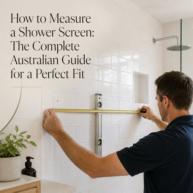 How to Measure a Shower Screen: The Complete Australian Guide for a Perfect Fit