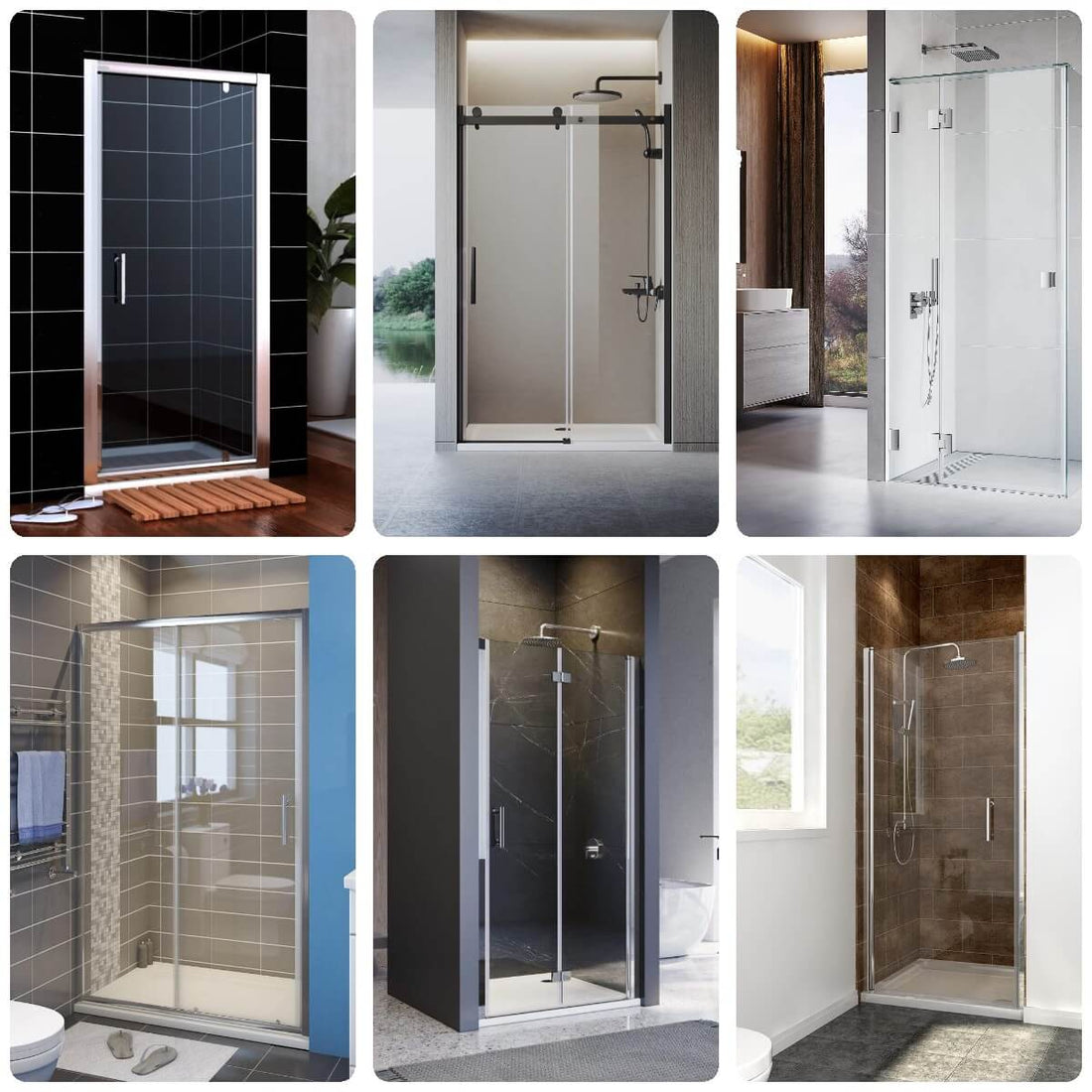 Shower Screen Styles for Every Bathroom Décor How to Choose?