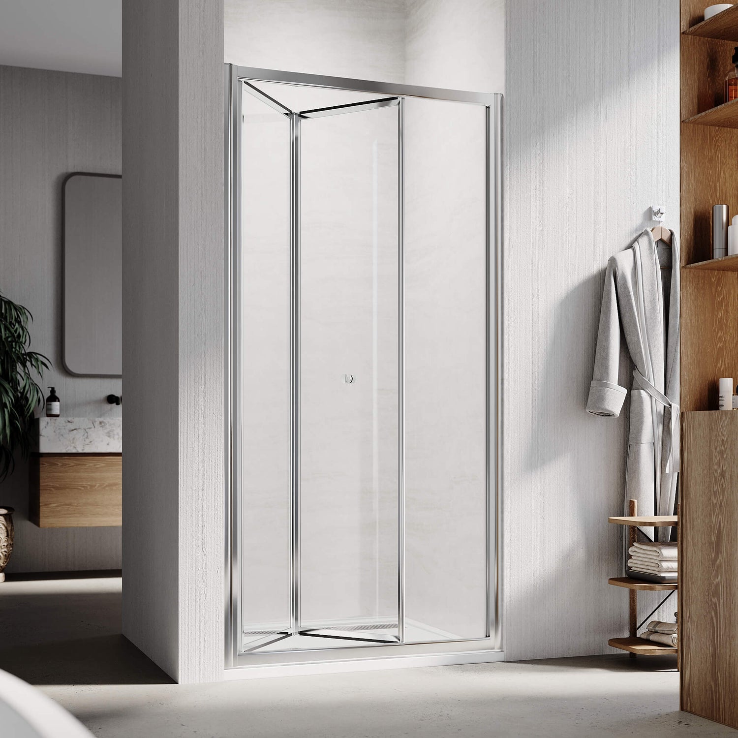 Fascinating Folding Shower Door Photosnull