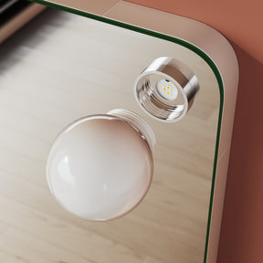 LED standing mirror, 3 lighting modes, full-length mirror with memory function, 1600x600x35mm