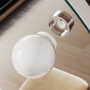 Round LED Vanity Mirror Wall Mount Or Tabletop Mirror with 3 Color Modes  800x800x35mm