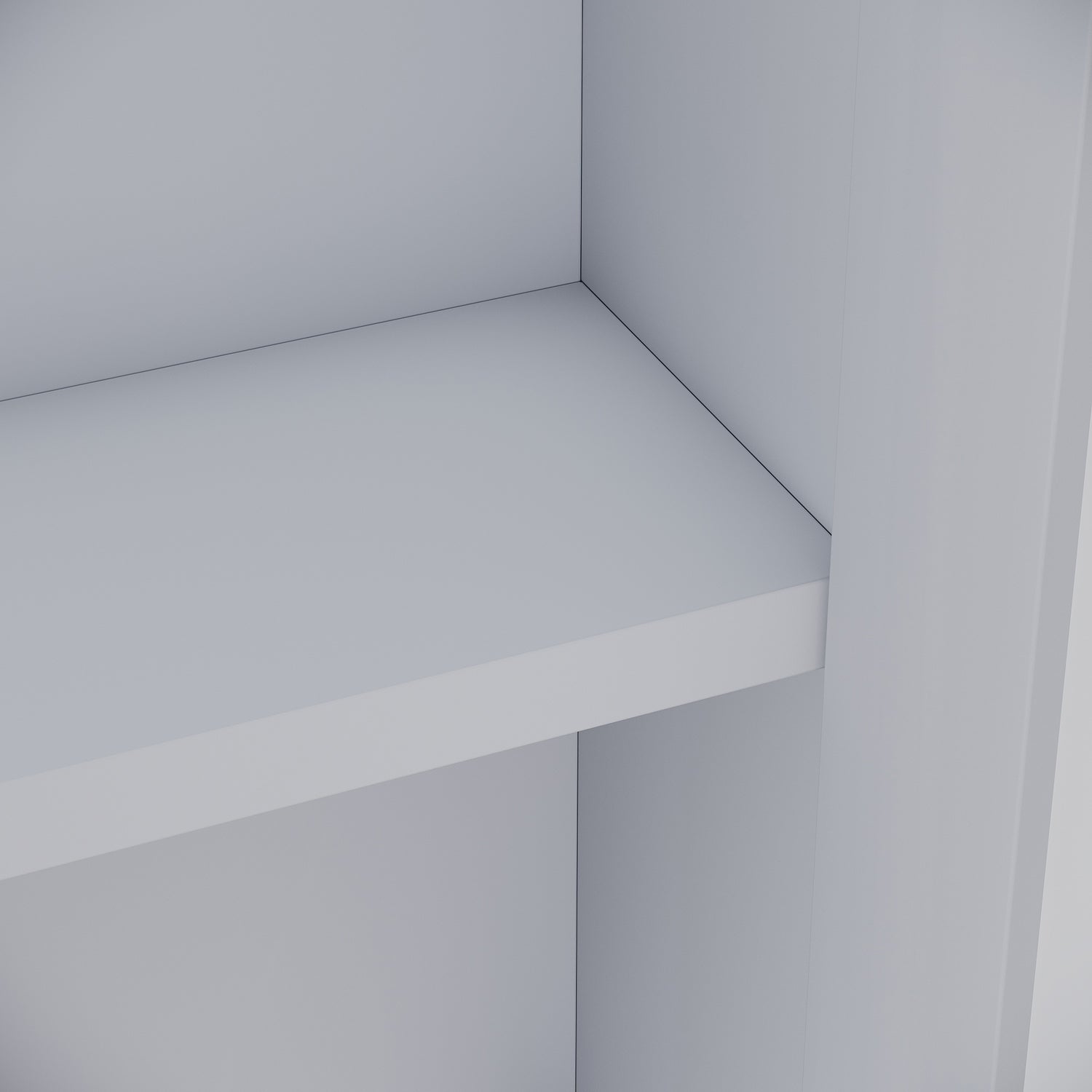 Three-door LED anti-fog bathroom cabinet, Moroccan Gray, 900x600x125mm