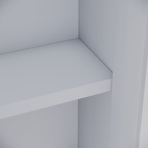 Three-door LED anti-fog bathroom cabinet, Moroccan Gray, 900x600x125mm