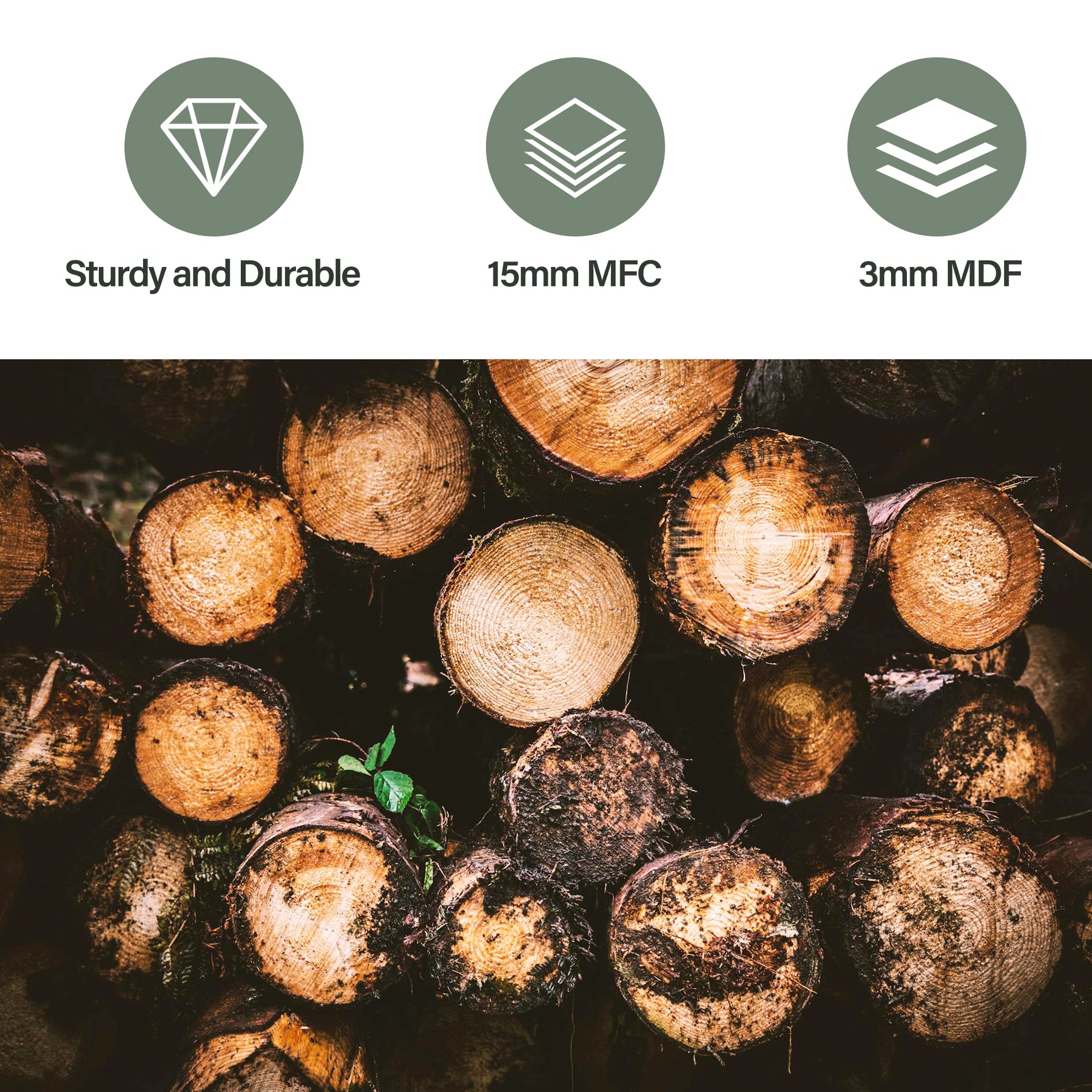 Corner dressing table with movable triple mirror, 3 open compartments, and 2 drawers, white