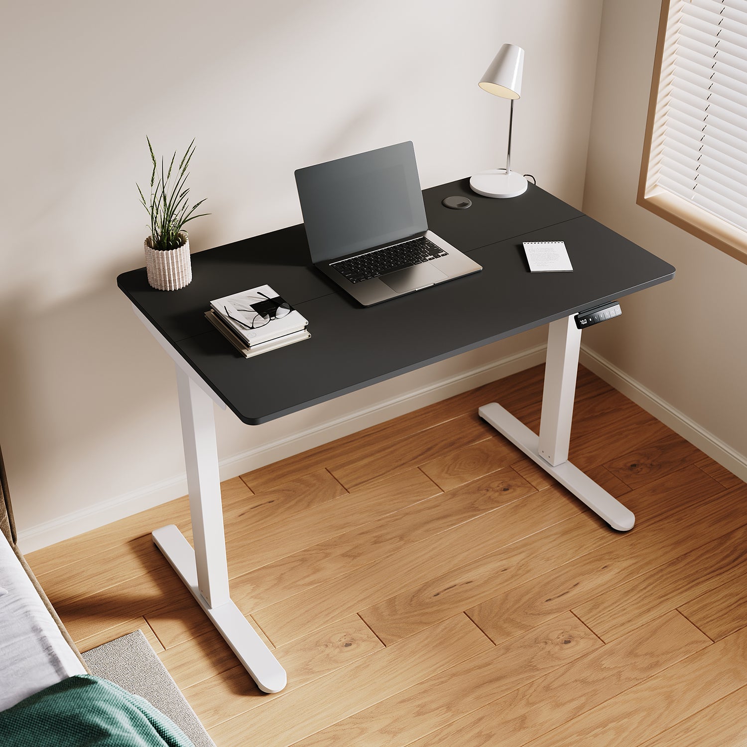 Standing Desk, Height Adjustable Ergonomic Office Desk, power Weight Capacity, varite color and size