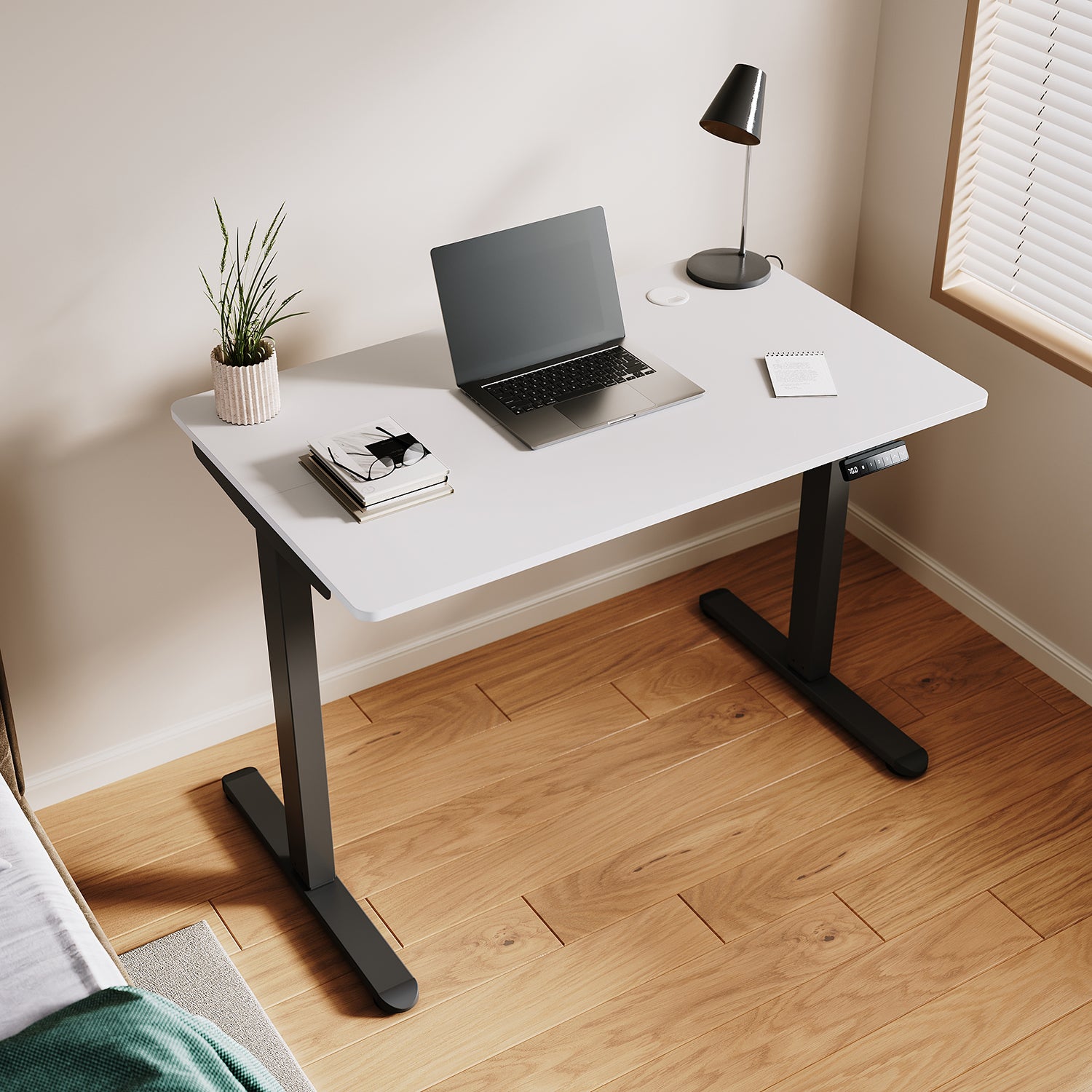 Standing Desk, Height Adjustable Ergonomic Office Desk, power Weight Capacity, varite color and size