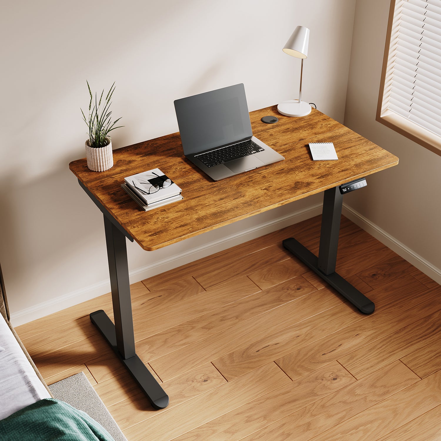 Standing Desk, Height Adjustable Ergonomic Office Desk, power Weight Capacity, varite color and size