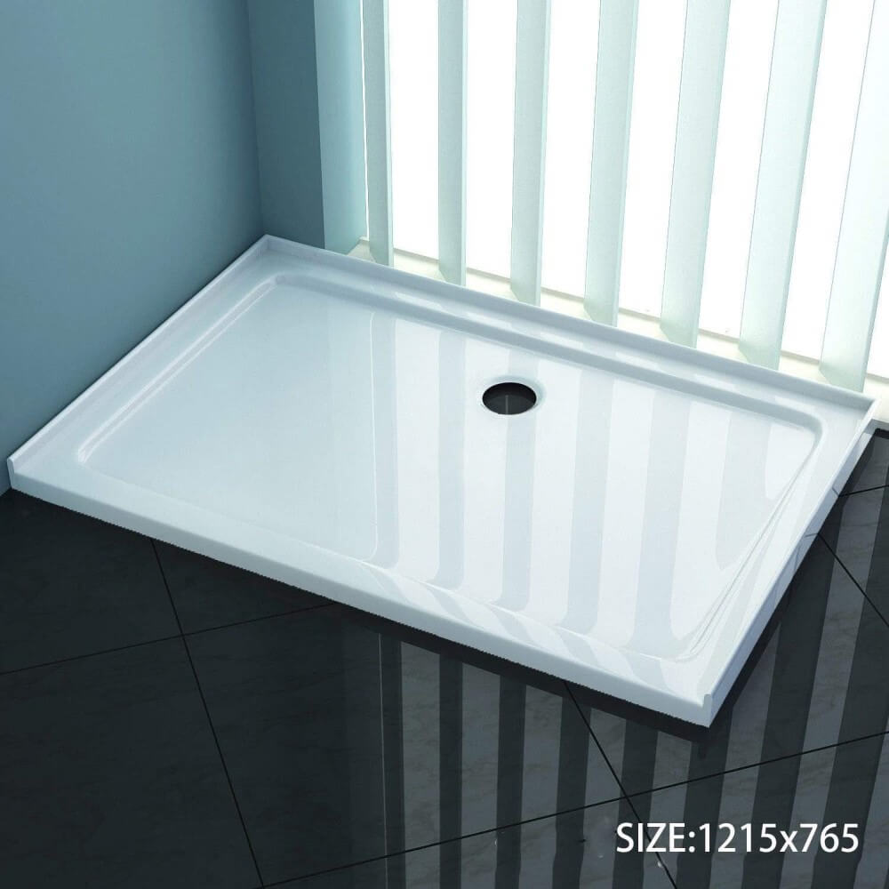 ELEGANT SHOWERS Rectangular Square Shower Screen Base Acrylic Various Sizes - Elegantshowers