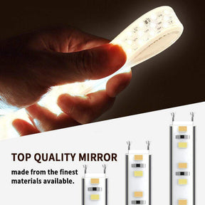 1200x800mm Bathroom LED Mirror Wall mounted Anti Fogging High definition - Elegantshowers