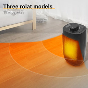 Mini Electric Fan Heater Home Radiator Thermostability PTC Ceramic 4.5-1200W - Elegantshowers