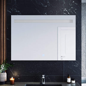 ELEGANT SHOWERS 1000x700mm Bathroom LED Mirror Touch Switch - Elegantshowers