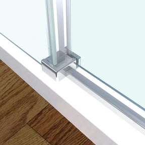 ELEGANT SHOWERS Frameless Sliding Shower Screens Luxury Bathroom Alumium- Elegantshowers