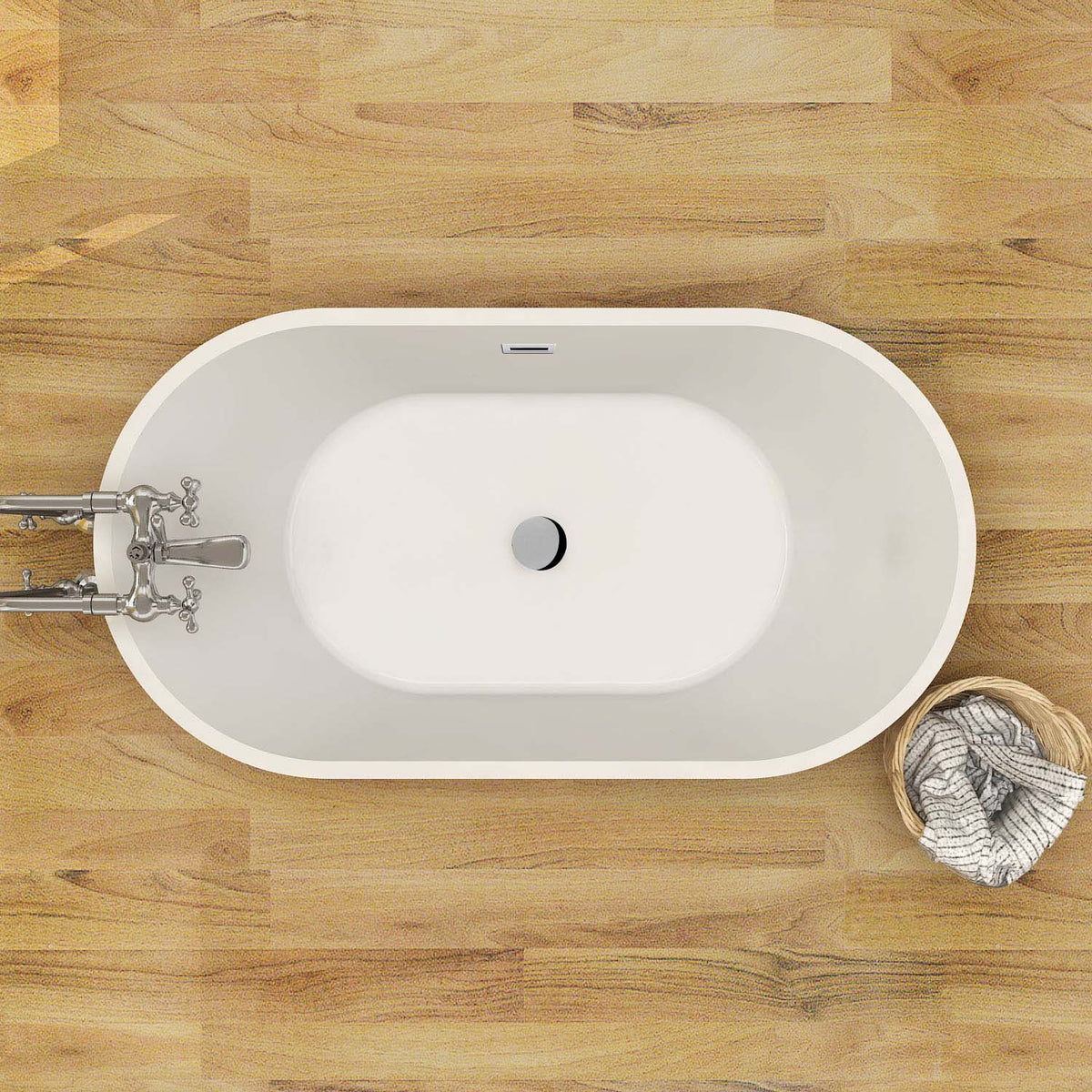 affordable oval drop-in acrylic bath tubs