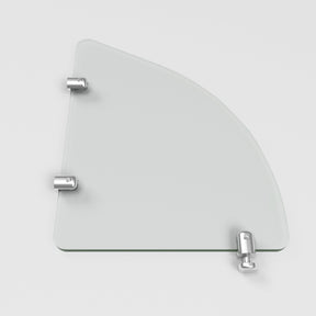 ELEGANT SHOWERS Over Bath Shower Screen Swing Glass - Elegantshowers