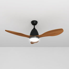 48" 1200mm Ceiling Fan DC 3 Blades With Color Change LED Light & Remote Control - Elegantshowers