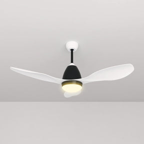 48" 1200mm Ceiling Fan DC 3 Blades With Color Change LED Light & Remote Control - Elegantshowers
