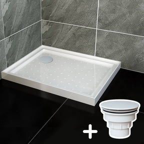 ELEGANT SHOWERS Rectangular Square Shower Screen Base Thickened Acrylic - Elegantshowers