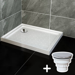 ELEGANT SHOWERS Rectangular Square Shower Screen Base Thickened Acrylic - Elegantshowers