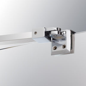ELEGANT SHOWERS 900mm Shower Screen Stainless Steel Support Bar Glass Panel Fixation - Elegantshowers