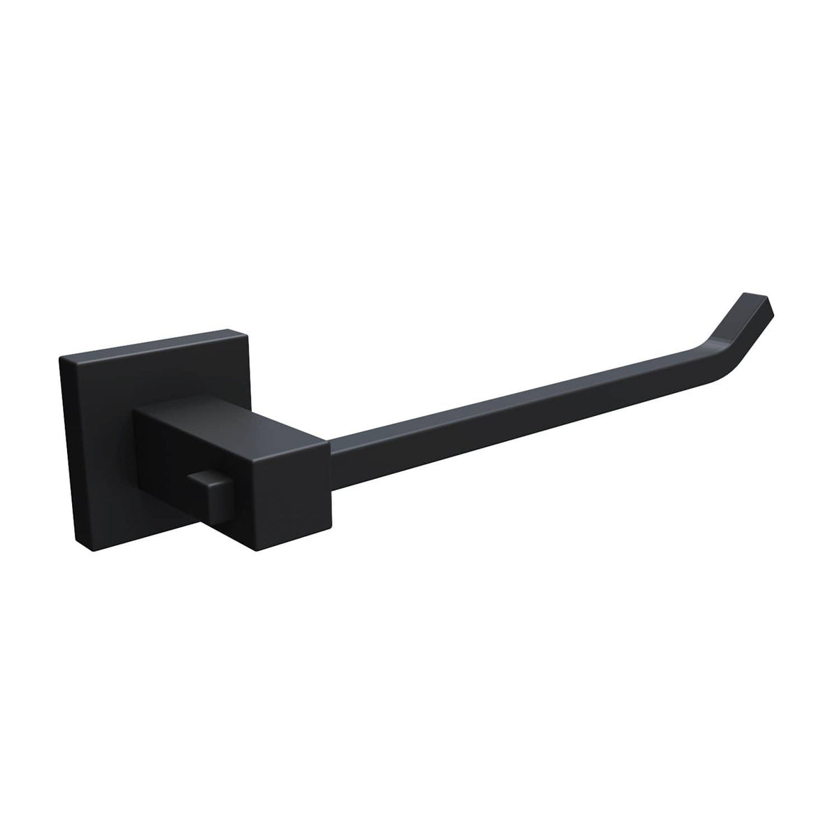 Towel Rail Bathroom Towel Rack Wall Mounted Stainless Steel Black - Elegantshowers