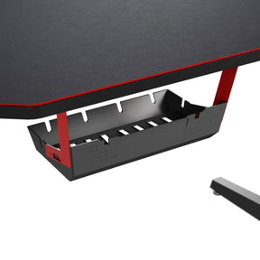 ELEGANT Gaming Desk LED Gaming Table PC Gamer Desk with RGB Light - Elegantshowers