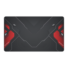 ELEGANT Mouse Pad Large Waterproof, Non-Slip Rubber Base, Black & Red Designed Keyboard Pad for Office and Gaming Table,894x566x3mm - Elegantshowers