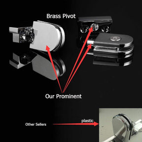 ELEGANT SHOWERS Framed Pivot Shower Screen - Elegantshowers