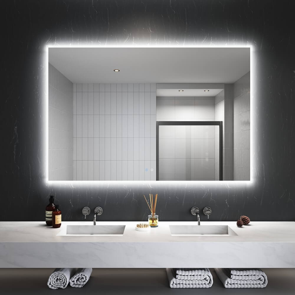 affordable led bathroom mirrors free delivery